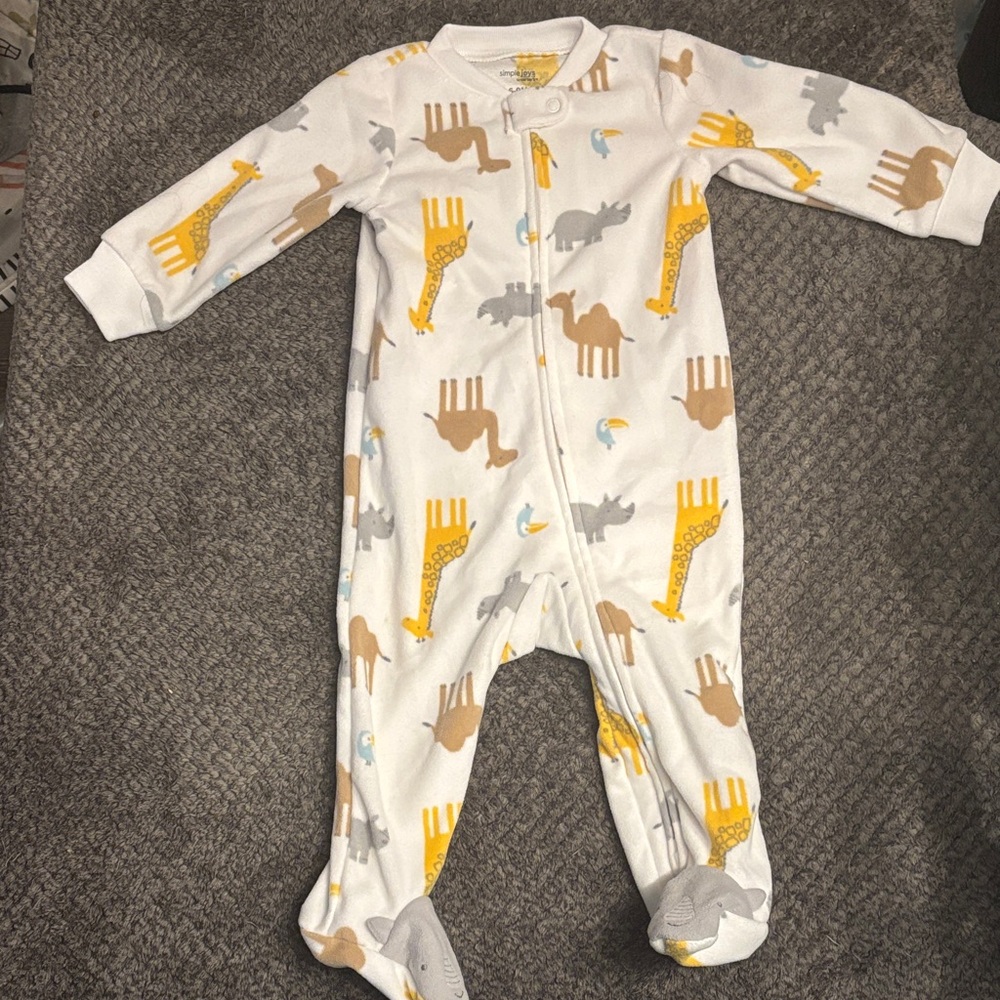 Adorable Animal Print Kids One Piece